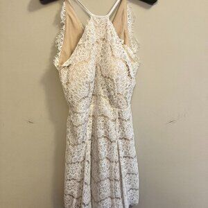 Francesca Halter-Style Summer Dress – Size Medium